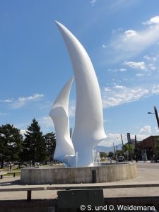 Skulptur im Kelowna