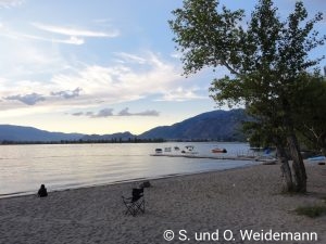 Strand am Lake Osoyoos