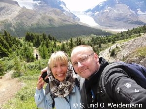 Selfie am Wilcox Pass