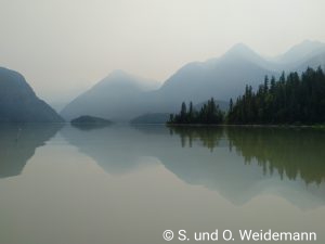 Unterwegs auf dem Mud Lake