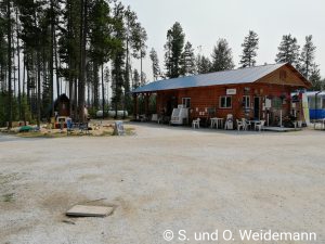 Auf dem Campingplatz