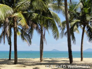 Der Strand bei unserem Hotel in Hoi An