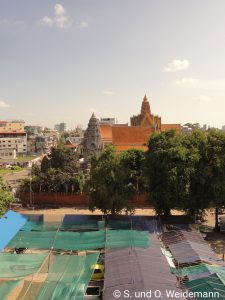 Blick aus dem Hotelzimmer